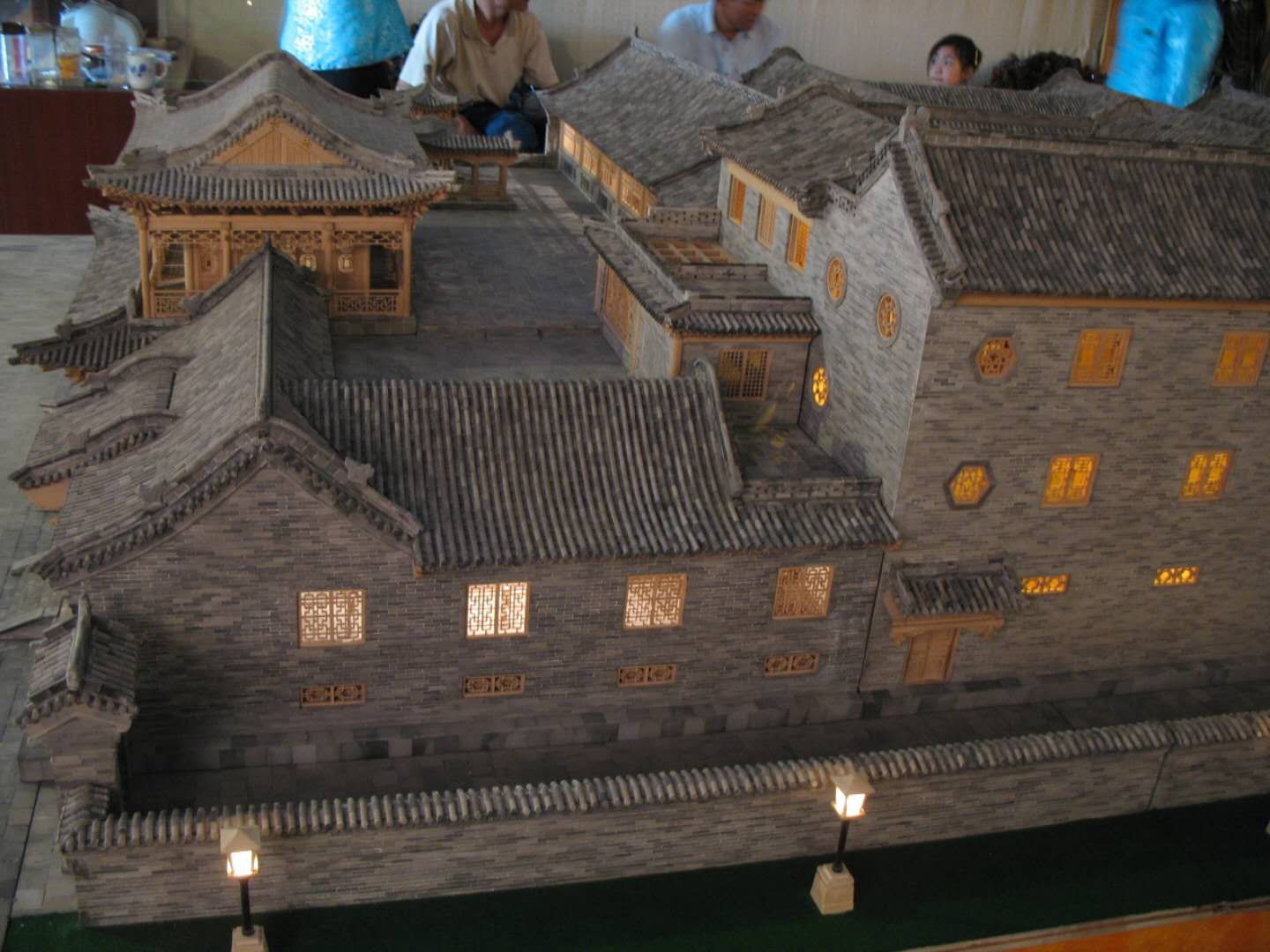 苏州昆山古建模型